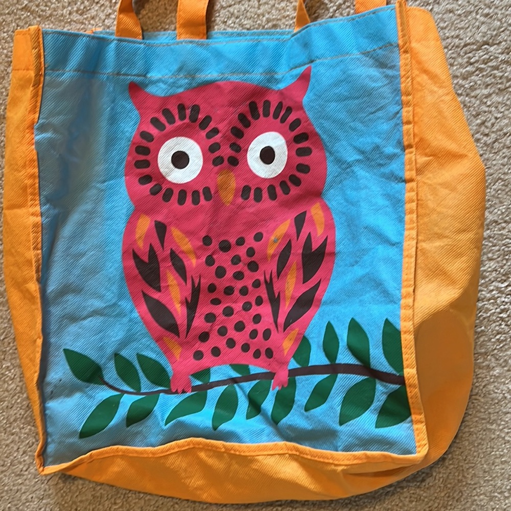 Old Navy tote. Owl design